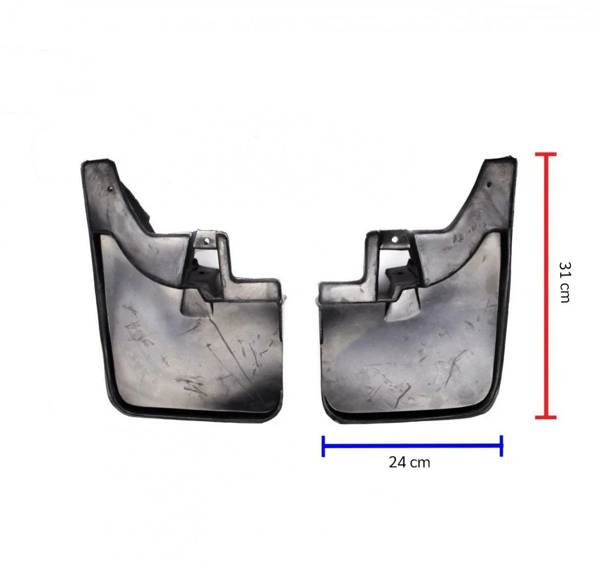 Splash Mudguard Rubber Mud Flaps Front Rear Fits Nissan Navara D22 2WD 1998-2005