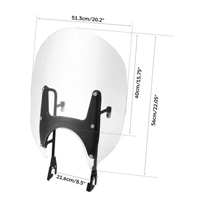 Windshield & Fog Light Lamp Bracket for BMW R18 (2020-2025)