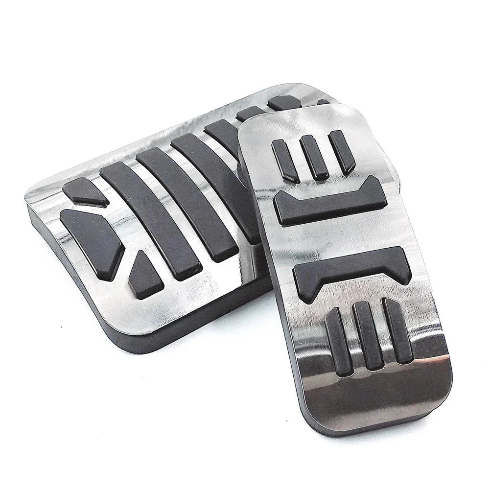 Stainless Steel Brake Gas Pedal Covers for Jaguar XE XF XJ XJL