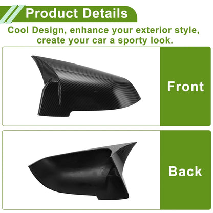 Mirror Cover Cap Replacement for BMW 5 Series F10/F11/F18 (2014-2018)