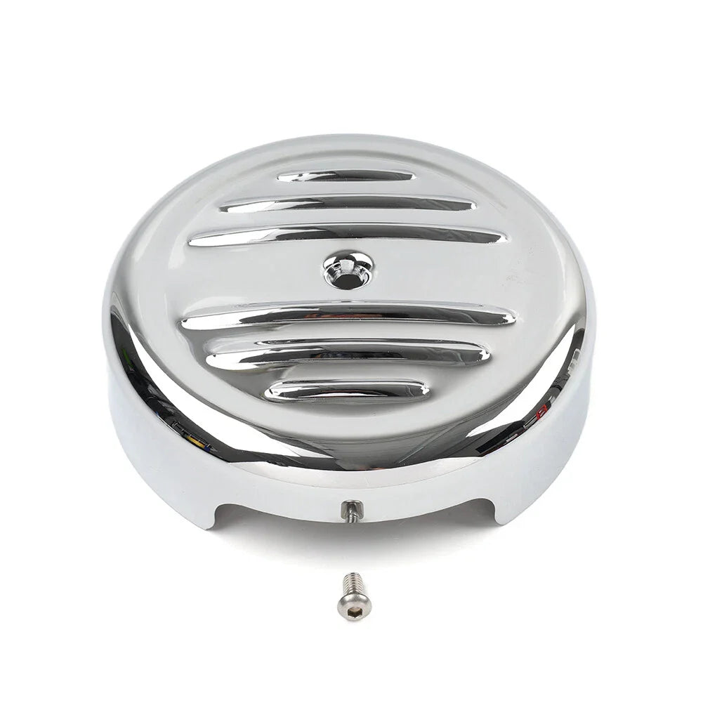8" Round Stripe Air Cleaner Cover for Harley Softail Fat Boy Sportster