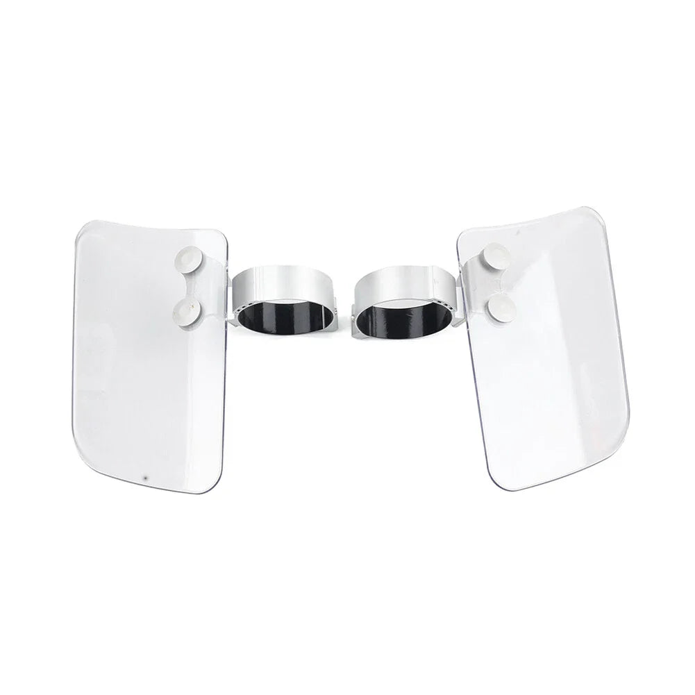Clear Motorcycle Front Wind Fork Air Deflector for Honda, Kawasaki, Yamaha