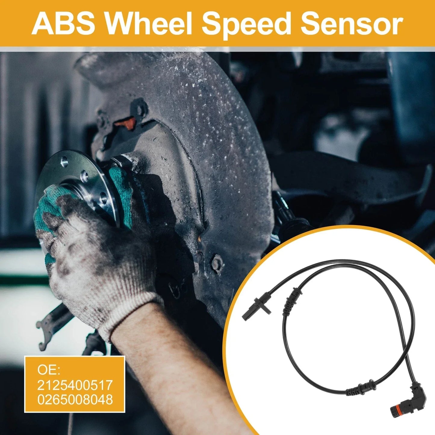 ABS Wheel Speed Sensor for Mercedes-Benz E550 (2010-2017)