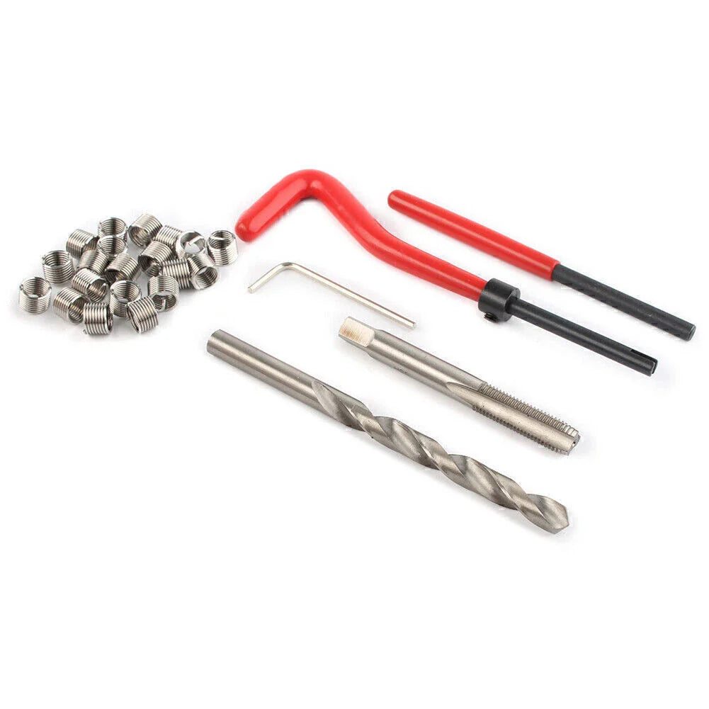 M6x1.0 Thread Repair Tool Insert Kit for M12 Helicoil (25 pcs)