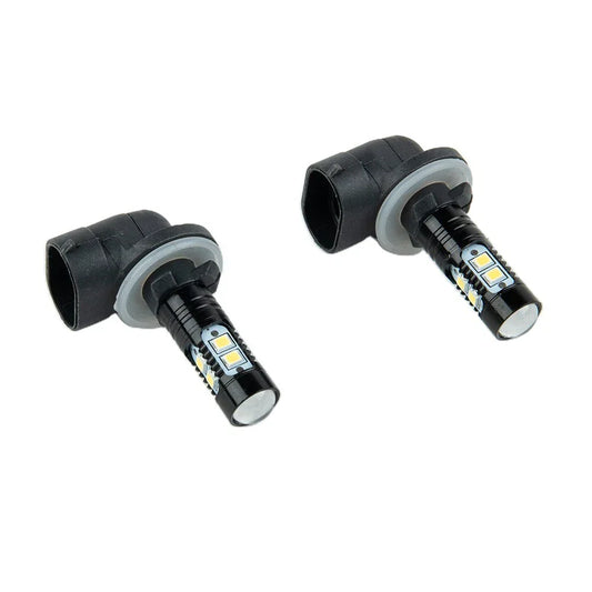 2 x LED Fog Driving Lights 50W 1200LM 6500K White Model