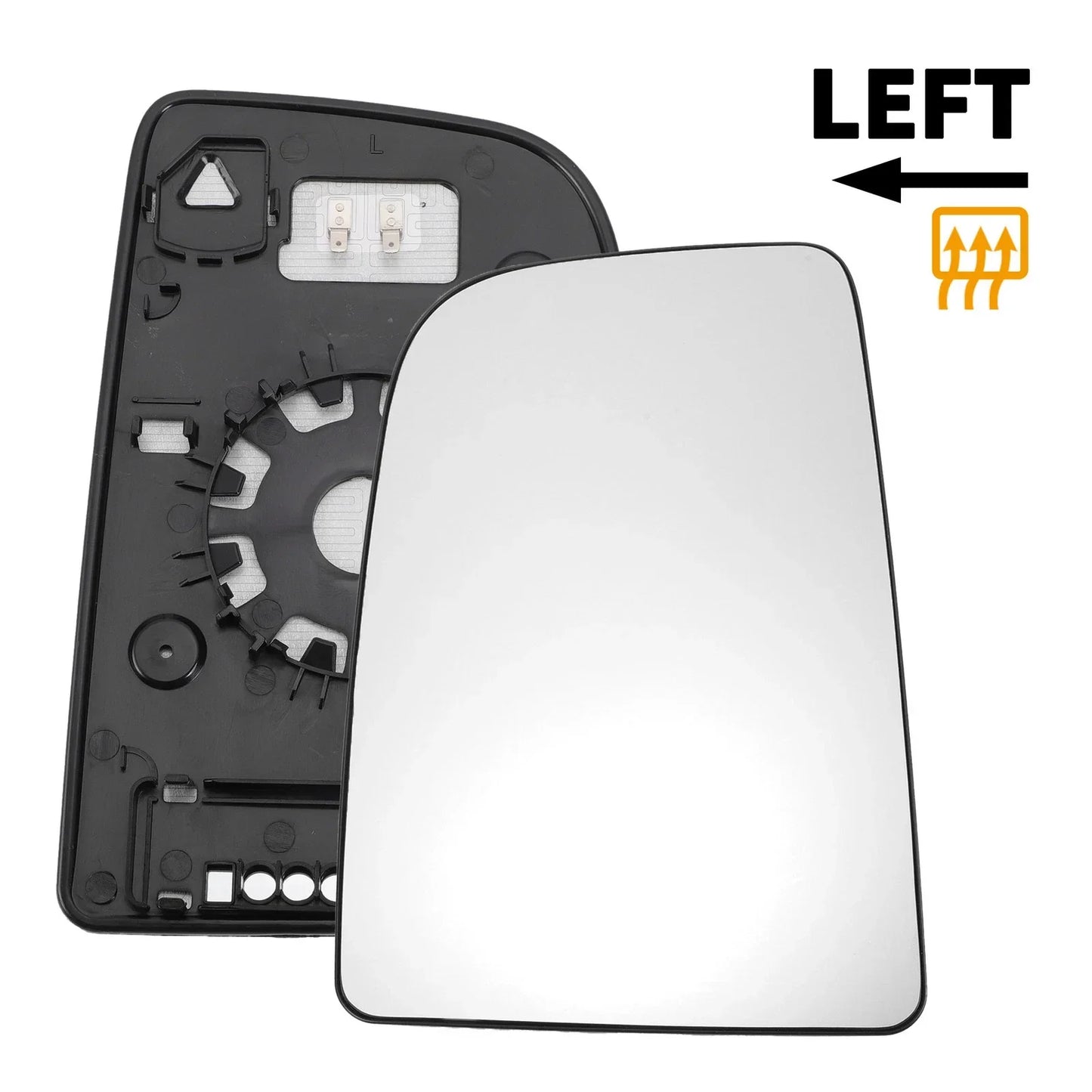 Heated Left Upper Side Mirror Glass for VW CRAFTER, MERCEDES (2006-2017)
