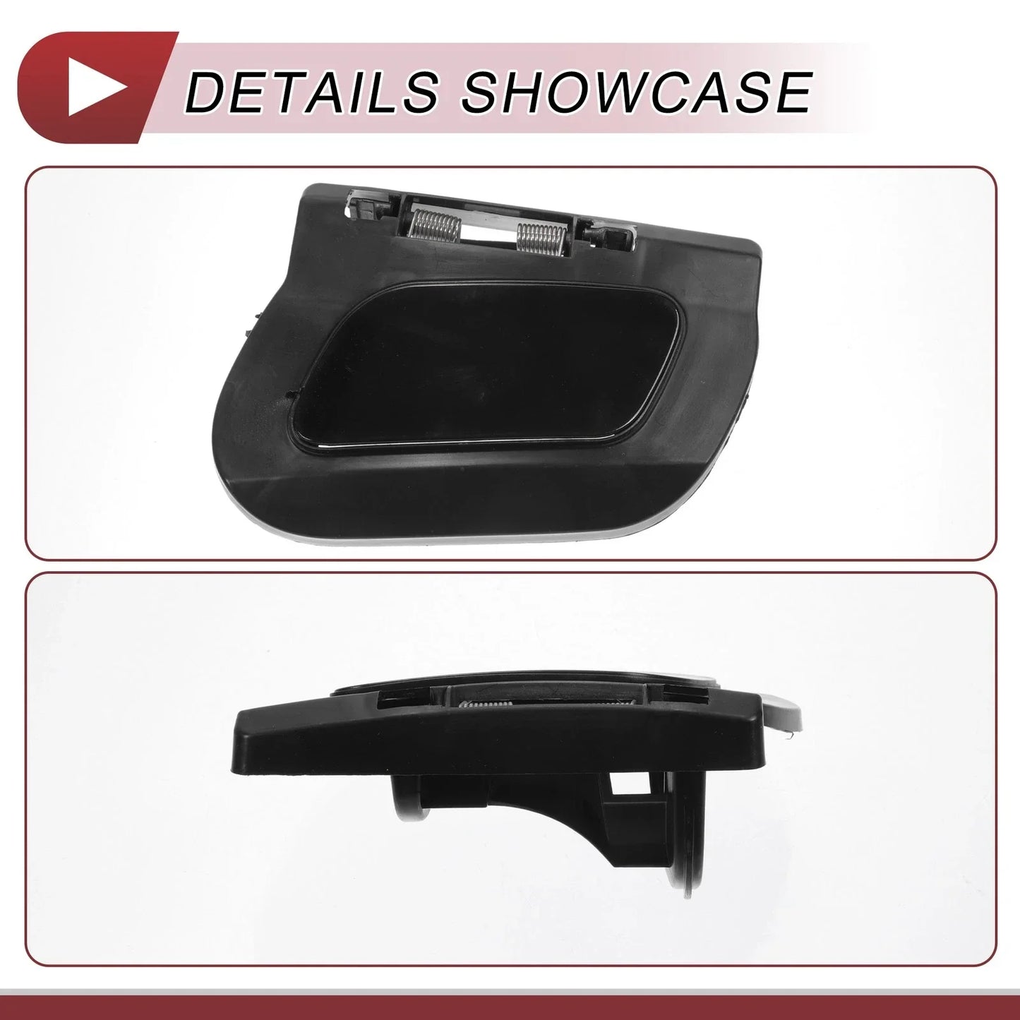 Front Left Washer Nozzle Cover for Mercedes-Benz GLA45 AMG (2015-2019) Black