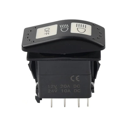 High Low Off Light Headlight Switch for Can-Am Defender Maverick (2016-2023)