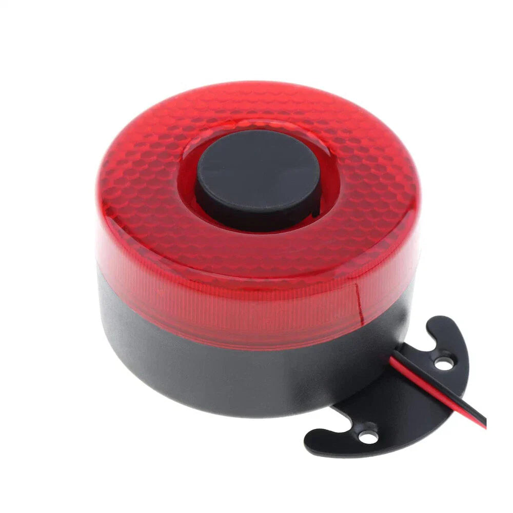 1PC 12V/24V Car Reversing Horn Back-up Alarm 105dB Buzzer with Light