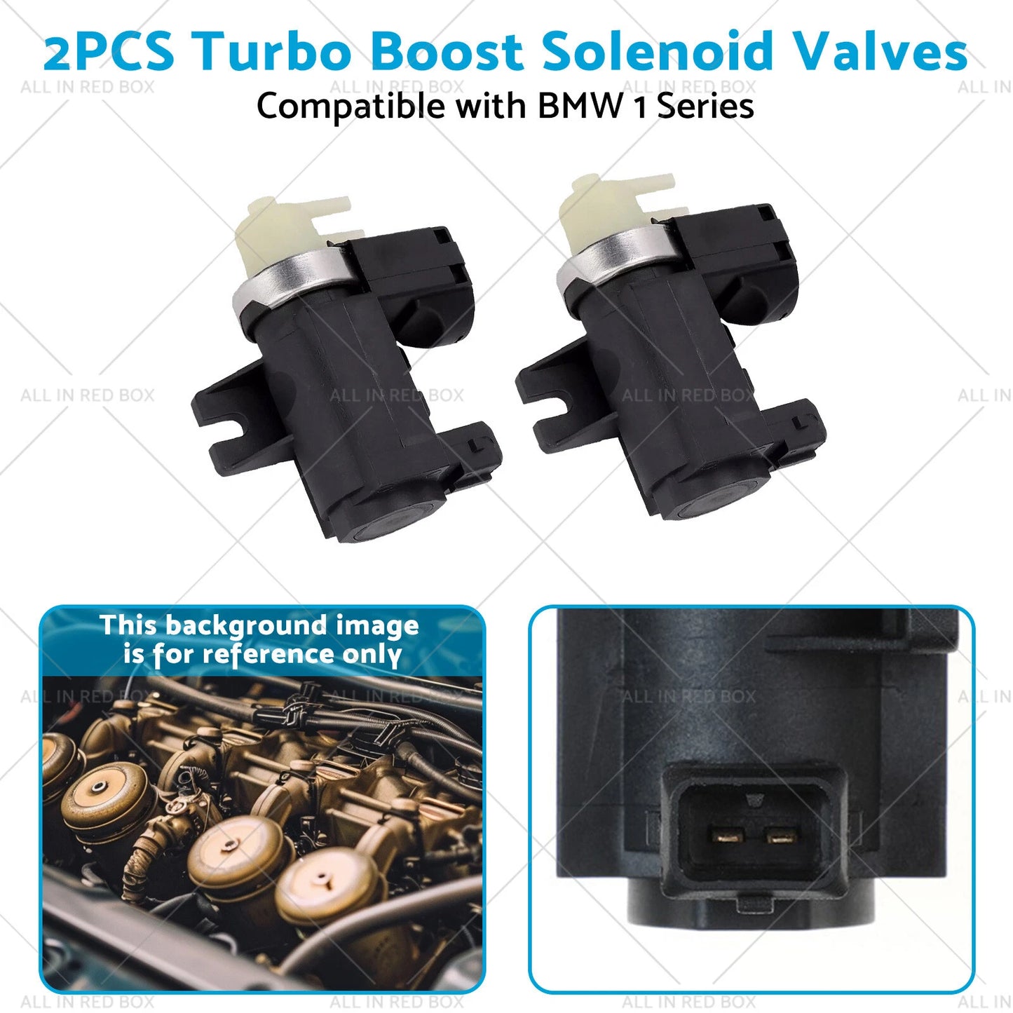 Turbo Boost Solenoid Valves for BMW 1 Series 335i 535i 550i (2007-2015)