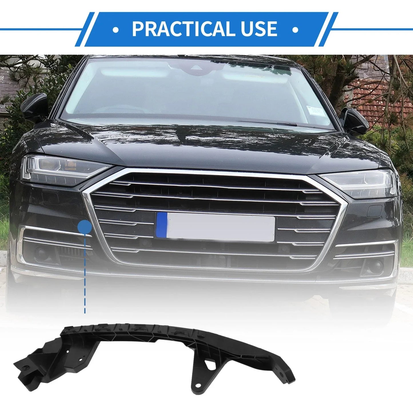 Front Right Bumper Retainer Bracket for Honda Accord (2018-2023)