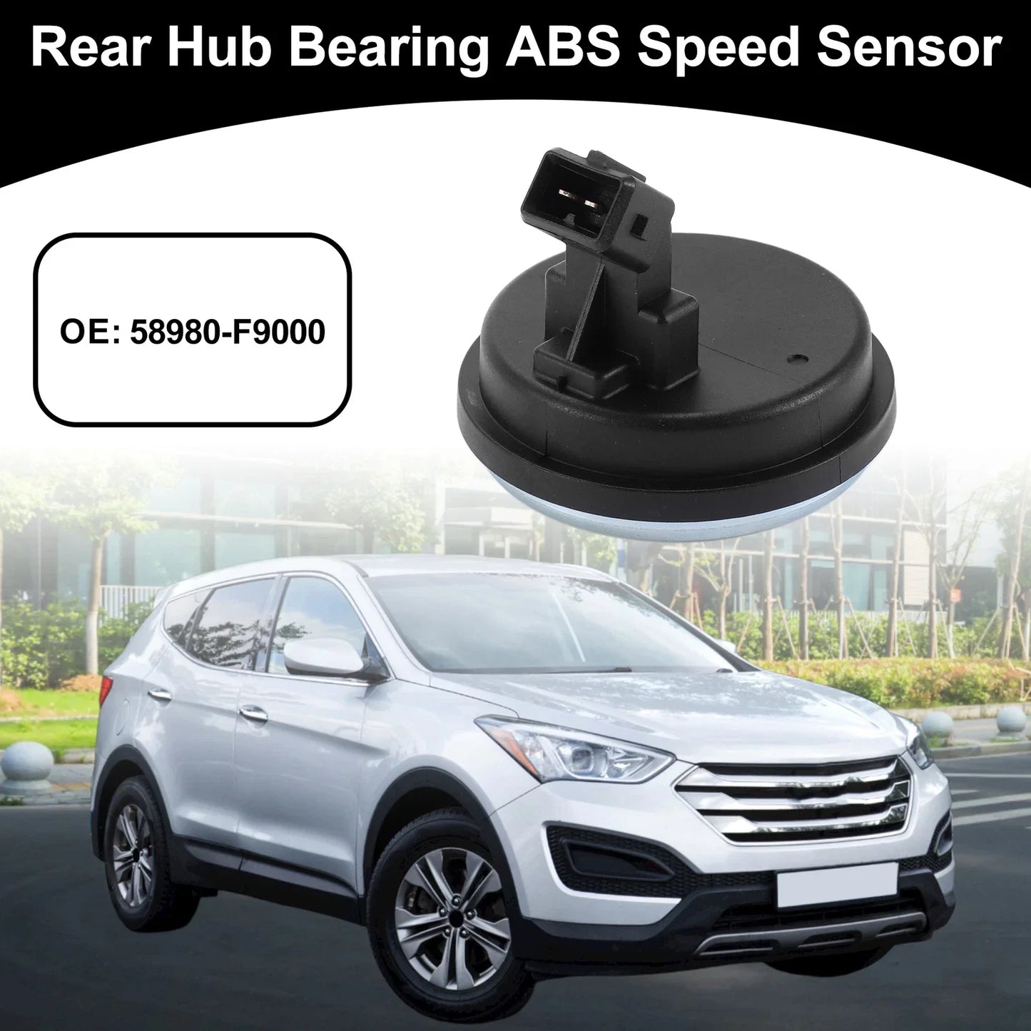 Rear Hub Bearing ABS Speed Sensor for Hyundai Accent (2010-2017)