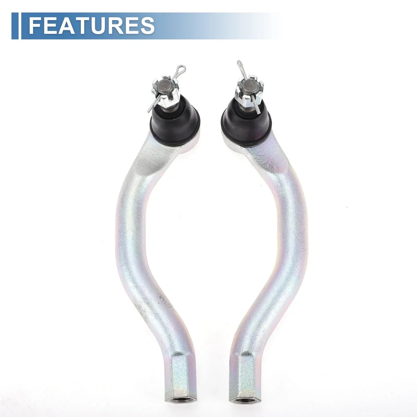 2 x Front Outer Tie Rod Ends for Honda Civic (2006-2011)