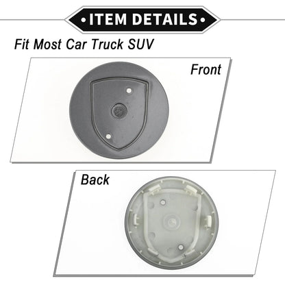Car Wheel Hub Center Cap 76mm for Porsche 911 (1965-2021) - 1 x Plastic