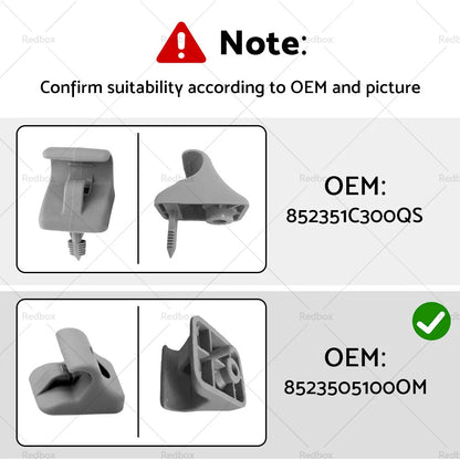 Sun Visor Clip for Hyundai i20, Getz (2008-2015)