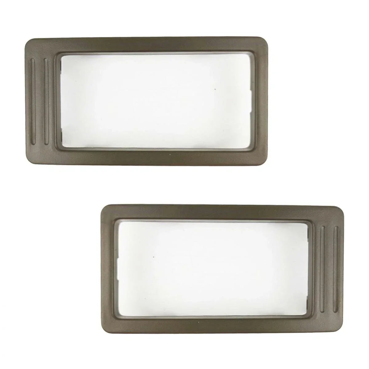 Side Cover Air Con Grille Grey Pair Fits Nissan Hardbody Navara D21 UTE 1986-97