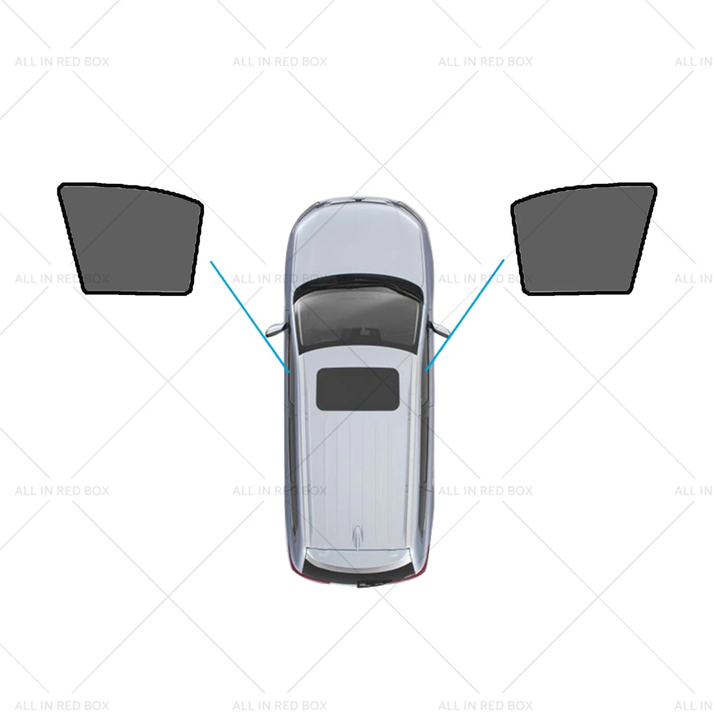 Car Window Sun Shades UV Guard for Toyota RAV4 (2005-2012)