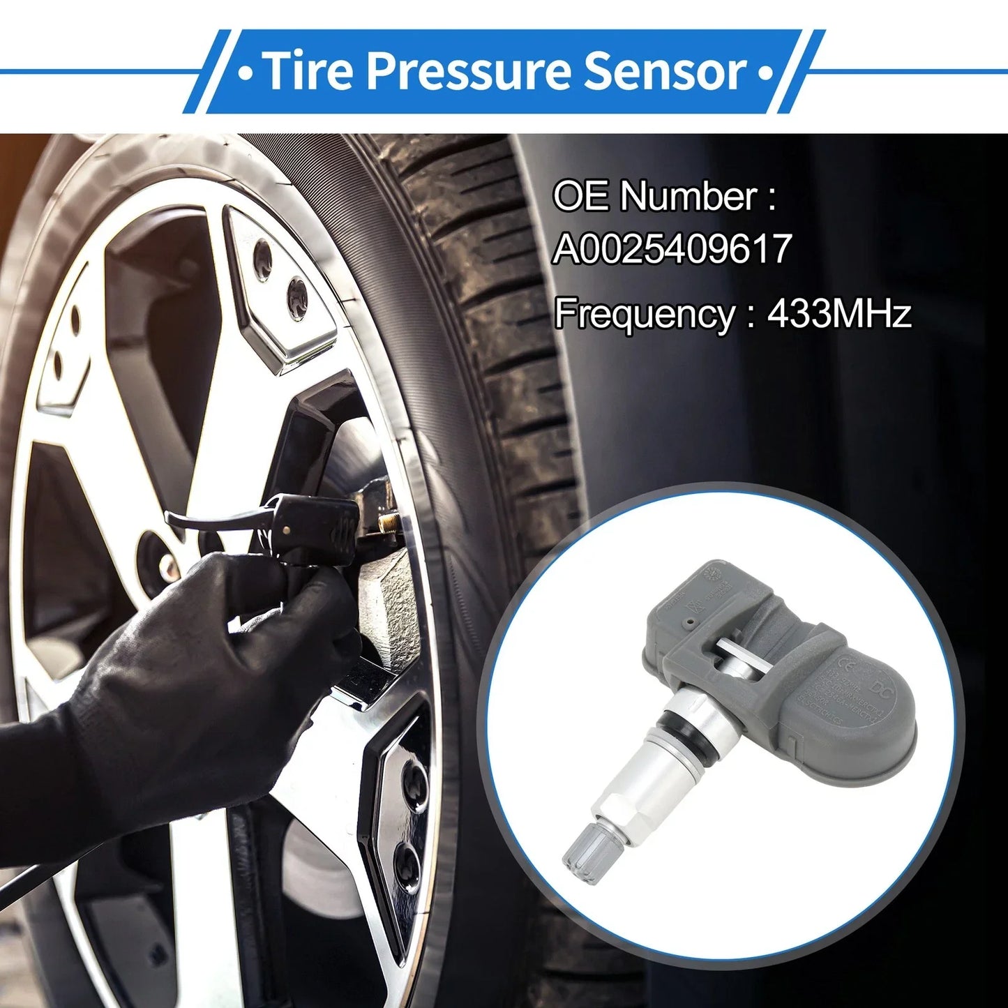 TPMS Sensor for Mercedes-Benz B-Class (2011-2018)
