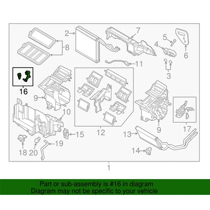 Temperature Link Set Assembly for Mazda 3 (2014-2018)