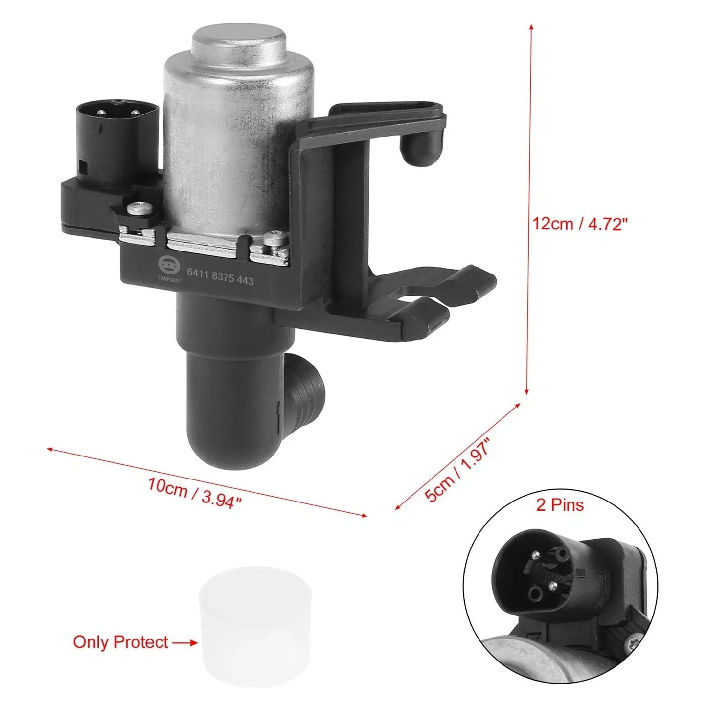 Heater Control Valve Solenoid for BMW Z3 (1996-2002)