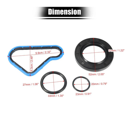 Engine Timing Cover Gasket for Chrysler Dodge Ram 3.7L 4.7L (2002-2011)