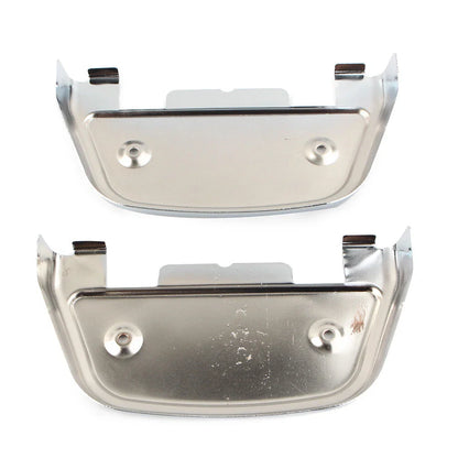 Chrome Passenger Footboard Covers for Harley Touring Road Glide (2014-2023)