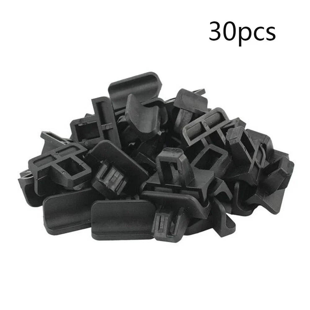 30pcs Bumper Moulding Clips for Chevrolet Camaro, Cadillac CT4, ATS, Buick Enclave
