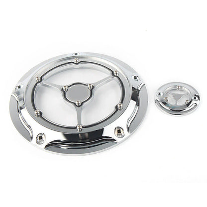 Clarity Derby & Timer Timing Covers Chrome for RSD Harley Touring (2016+)