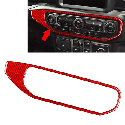 AC Climate Control Cover Trim for Jeep Wrangler JL JLU Gladiator JT (2018-2023)