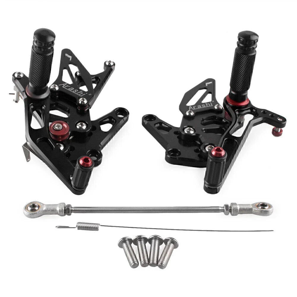 CNC Rearset Foot Pegs for Suzuki Hayabusa GSX1300R (1999-2020)