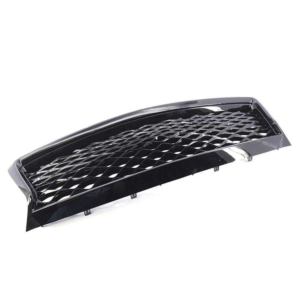 Honeycomb Front Bumper Upper Mesh Grille Black for Infiniti Q50 (2018-2023)