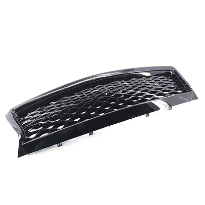 Honeycomb Front Bumper Upper Mesh Grille Black for Infiniti Q50 (2018-2023)