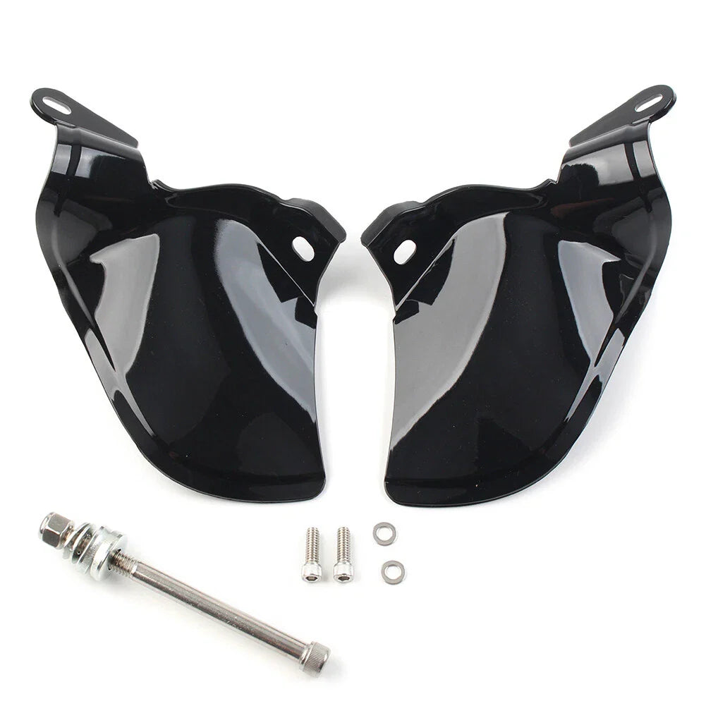 Reflective Smoke Saddle Shield Air Heat Deflector for Harley Softail (2018-23)