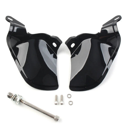 Reflective Smoke Saddle Shield Air Heat Deflector for Harley Softail (2018-23)