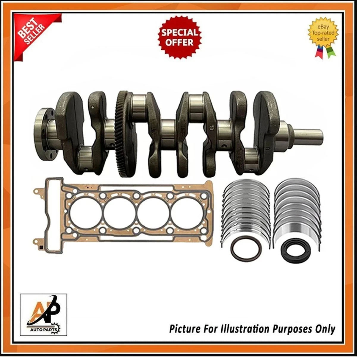 Crankshaft Rebuild Kit for Mercedes-Benz M264.920 2.0L (2018–2022)