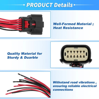 Halogen Headlight Wiring Harness Connector for Ram 1500 (2019-2021)