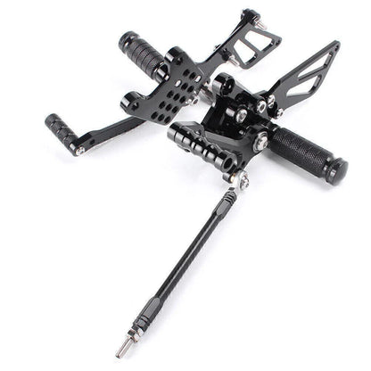 Rearsets Foot Pegs for Suzuki GSXR1000 GSXR600 GSXR750 (2000-2005) Black