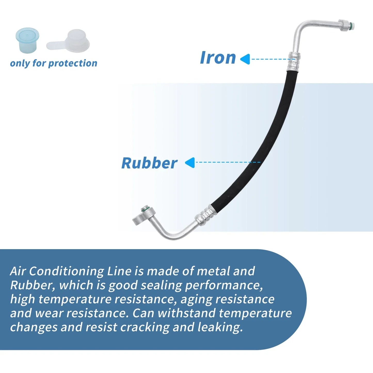 A/C Refrigerant Liquid Hose for Mercedes-Benz C300 (2008-2014)