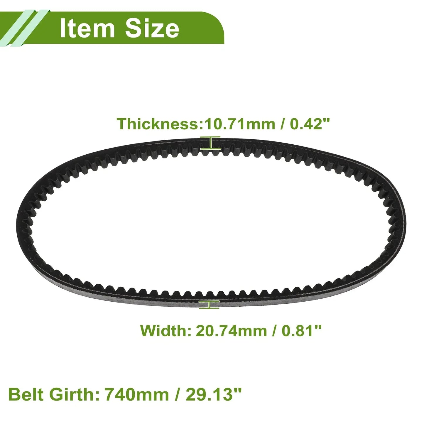 Drive Belt V-Belt for Honda Freeway 250 Motorcycle (1985-1986)