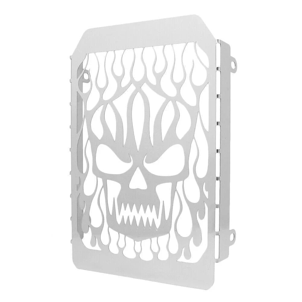 Skull Radiator Grille Guard Cover for Kawasaki Vulcan VN 1500 (1996-2008)