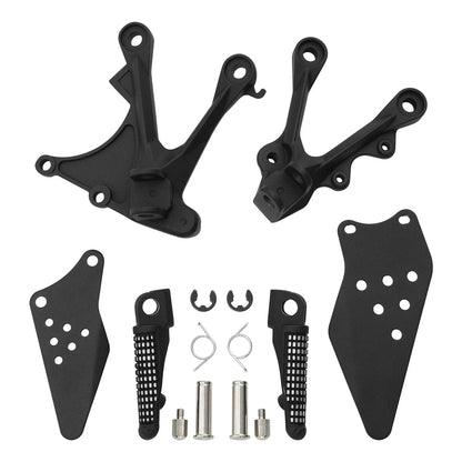 Driver & Passenger Footrests Pegs for Kawasaki Ninja ZX6R (2005-2008)