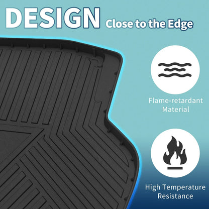 Flat Face Cargo Liner Rear Trunk Mat for Honda Civic (2016-2021) 1 x TPE