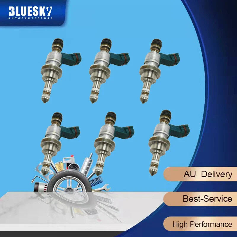 6 x Fuel Injectors for Toyota Mark X, Crown, Lexus IS250, IS350, GS300, GS350, GS450 (2005-2020)