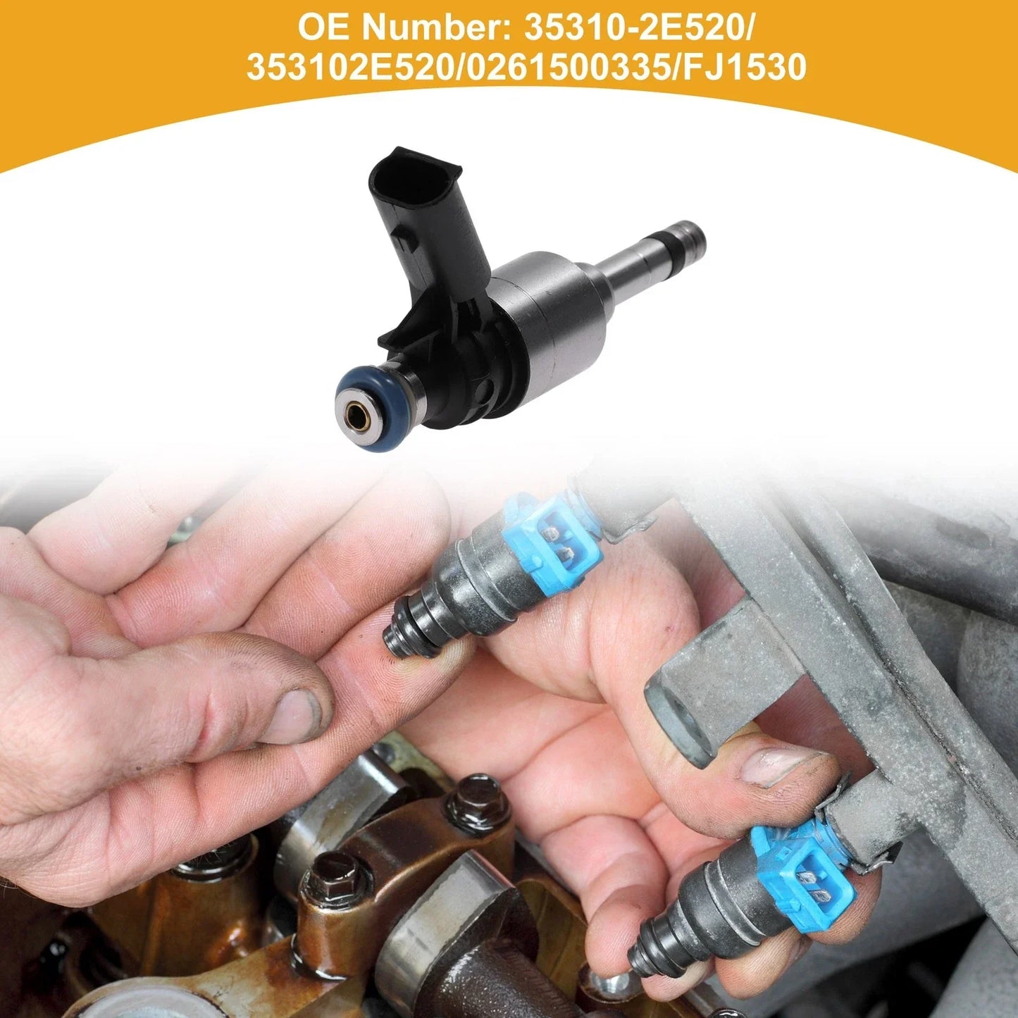 Fuel Injector for Hyundai Elantra GT Base 2.0L L4 Gas (2013-2016)