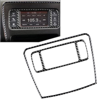 Carbon Fiber Radio Panel Cover for Dodge Journey (2011-2018)