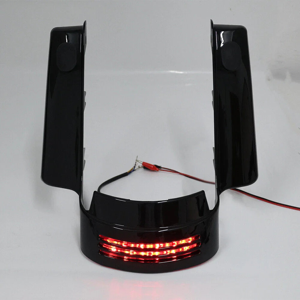 Rear Mudguard Fascia Extension with Light for Harley Street Glide (2014-2023)