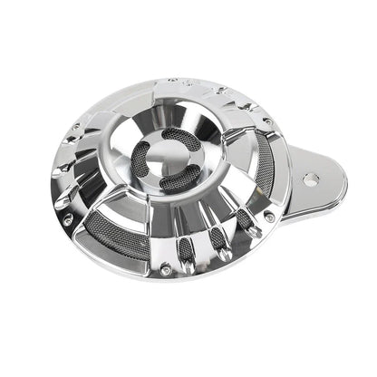 110dB Horn Speaker Cover Chrome for Harley Touring Glide Big Twin (1991-2023)