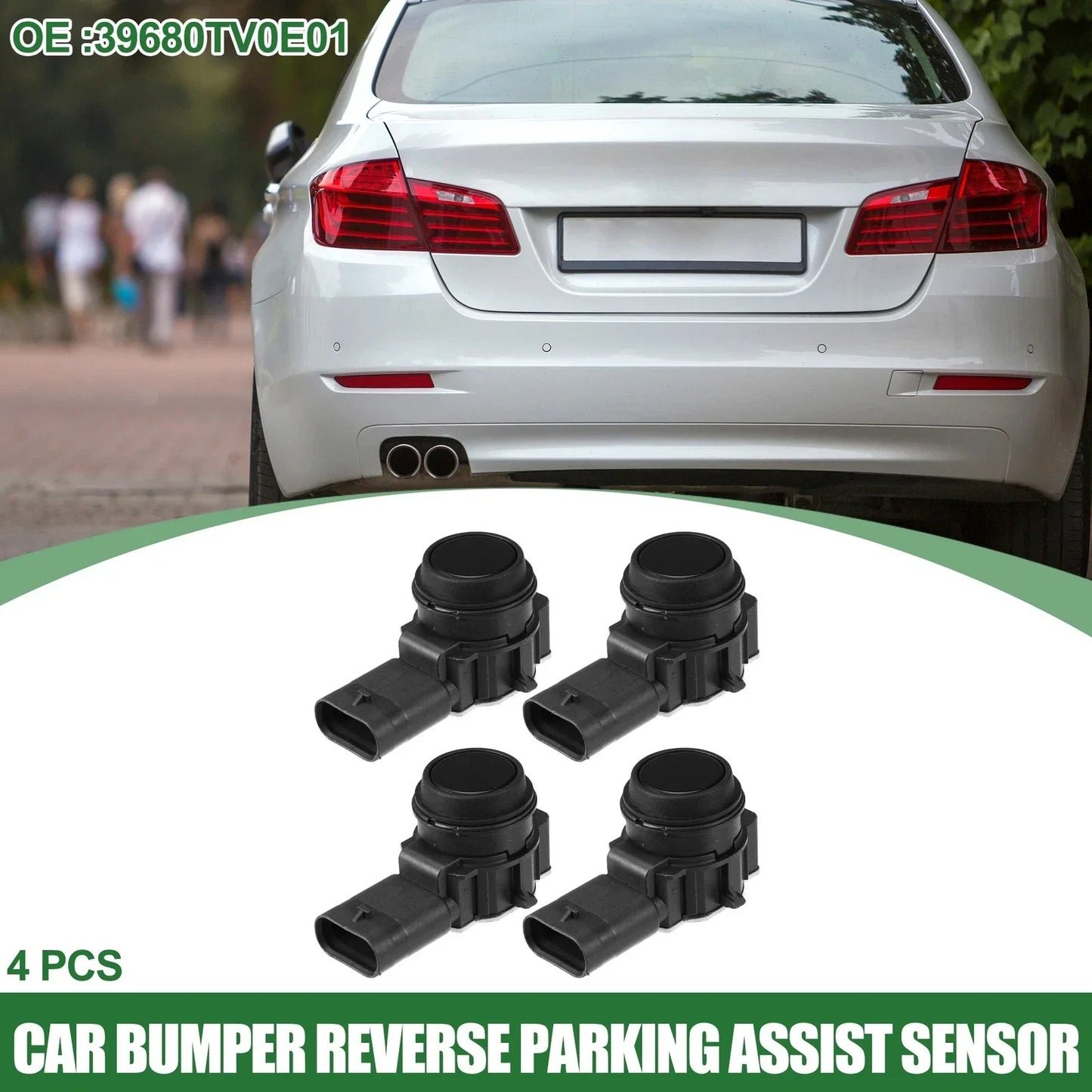 4pcs Rear Bumper Park Assist Sensors for Mercedes-Benz (2010-2018)