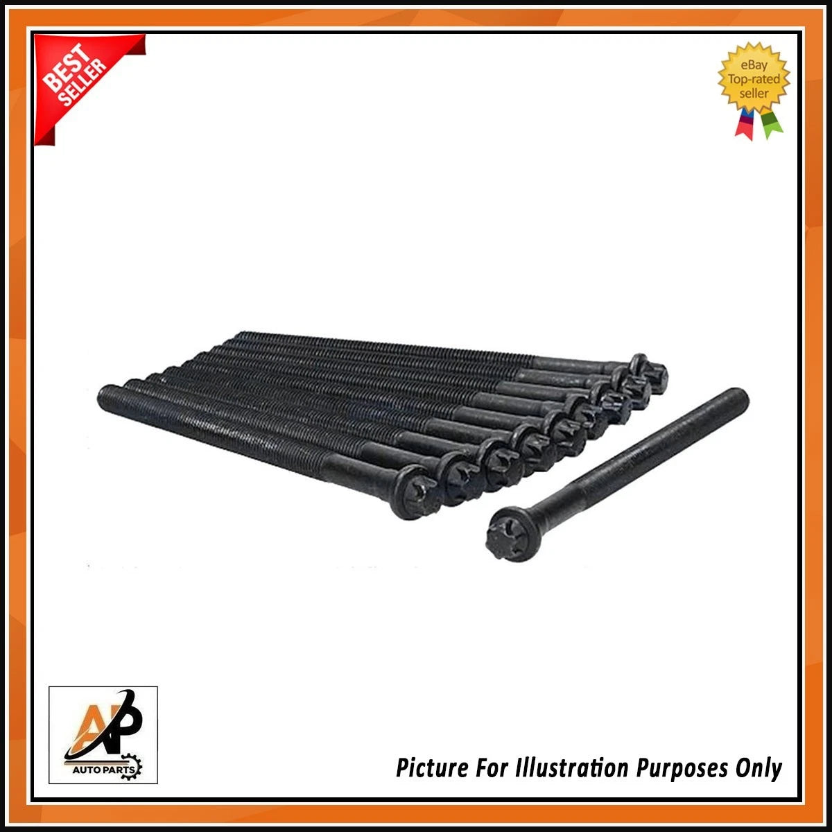 Engine Head Bolts Replacement for Mercedes-Benz A B CLA GLA 1.6 (2014–2023)