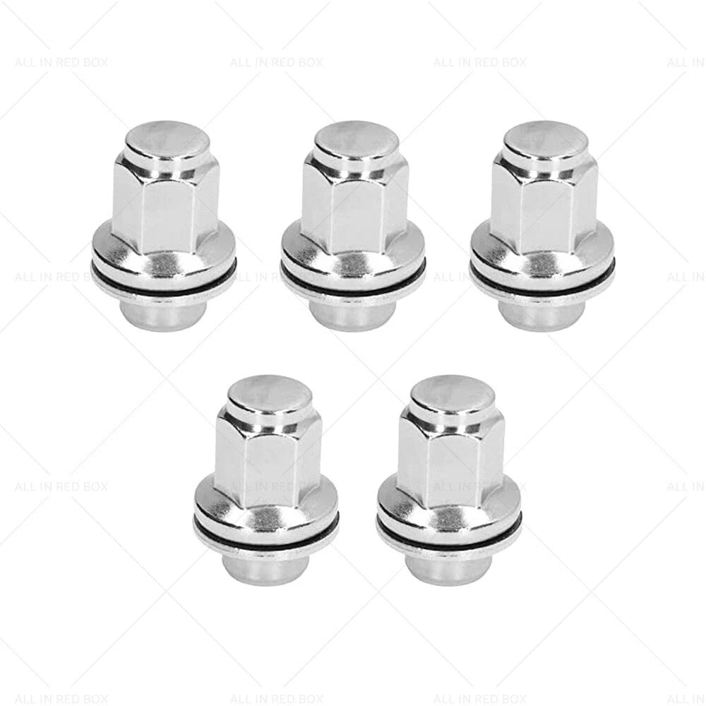 5PCS 14x1.5 Alloy Wheel Lug Nuts for Landcruiser 76 79 100 200 Series